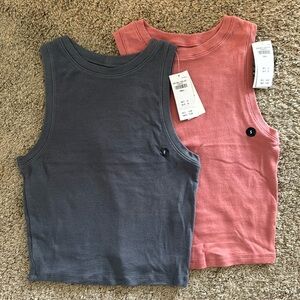 Hollister High Neck Tank Top size small
